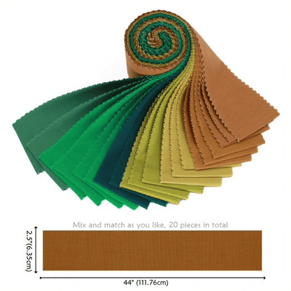 Roll Woven Jelly Rolls Strips - CraftSource Market: Craft Supplies & Kits Jelly Rolls