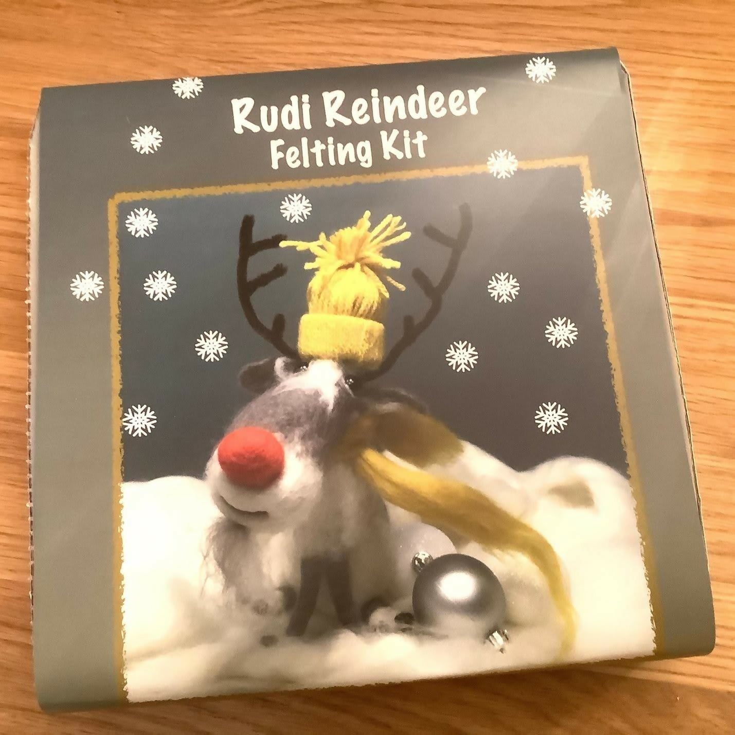 Rudi Reindeer Model Felting Kit - CraftSource Market: Craft Supplies & Kits