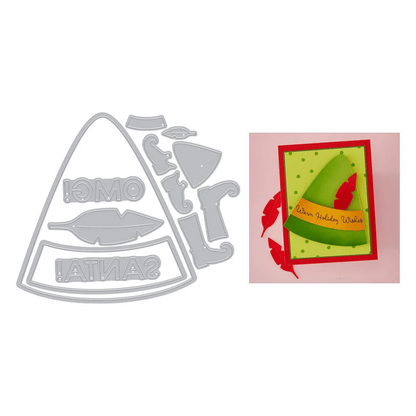 Sassy Elf Costume Die Set from Yule Fuel Collection - CraftSource Market: Craft Supplies & Kits Papercraft > Dies > Metal Cutting Dies