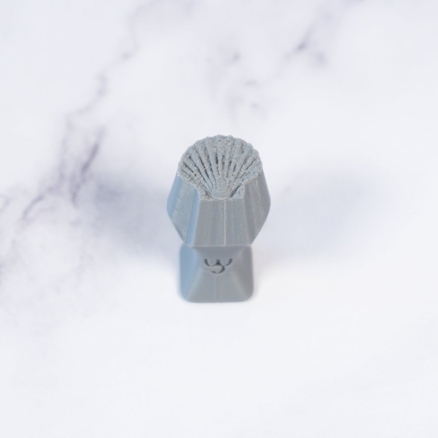 Scallop Shell Stamp - Photo Textured - Style 1 - CraftSource Market: Craft Supplies & Kits Stamps