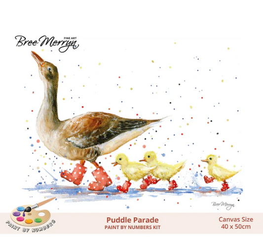 Bree Merryn Paint By Numbers - Puddle Parade