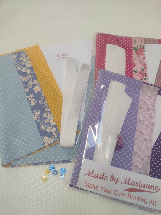 Sew Your Own Bunting Kit - CraftSource Market: Craft Supplies & Kits Sewing