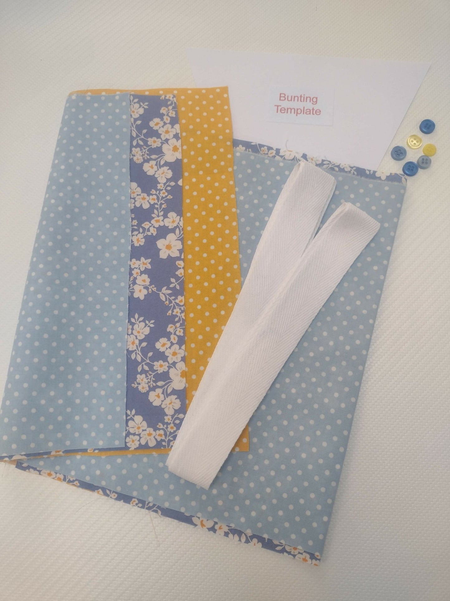 Sew Your Own Bunting Kit - CraftSource Market: Craft Supplies & Kits Sewing