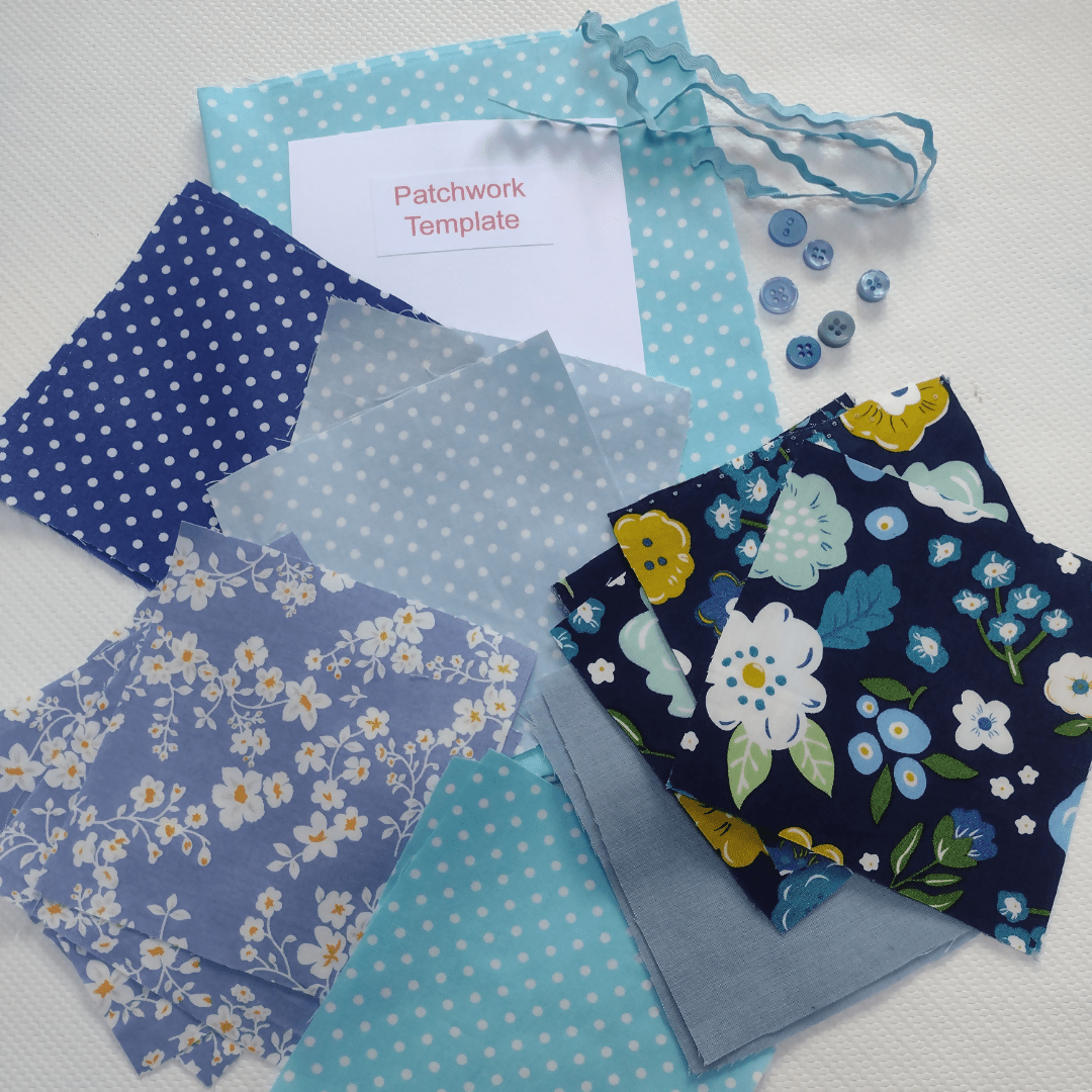 Sew Your Own Patchwork Cushion Kit - CraftSource Market: Craft Supplies & Kits Sewing