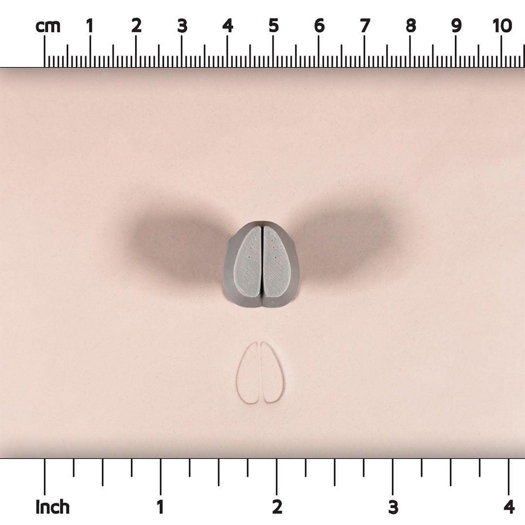 Sheep Hoof Stamp - Medium - Style 1 - CraftSource Market: Craft Supplies & Kits Stamps
