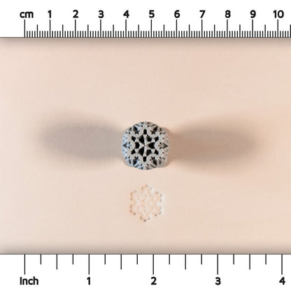 Snowflake Stamps Set of 7 - Six - Sided Snowflakes - CraftSource Market: Craft Supplies & Kits Stamps