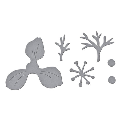 Spellbinders Anemone Die Set - CraftSource Market: Craft Supplies & Kits Spellbinders > Dies > Summer > Craft Die Set