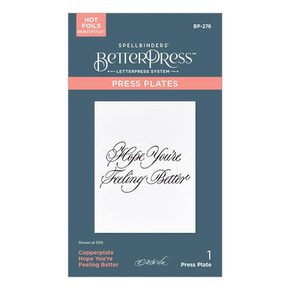 Spellbinders BetterPress Copperplate Happy Everything Sentiments Bundle - CraftSource Market: Craft Supplies & Kits Spellbinders > Bundles > Birthday > Craft Bundle