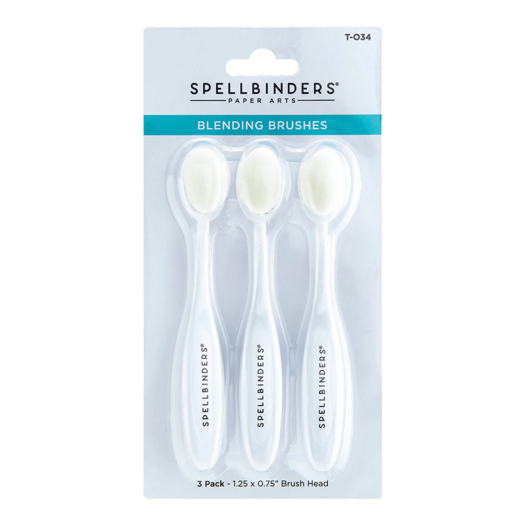 Spellbinders Blending Brush Set - CraftSource Market: Craft Supplies & Kits Spellbinders > Stencils > General > Craft Stencil