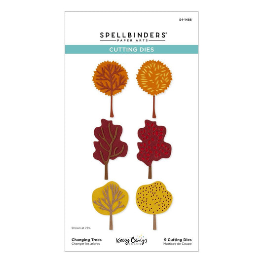 Spellbinders Changing Trees Die Set - CraftSource Market: Craft Supplies & Kits Spellbinders > Dies > Halloween > Craft Die Set