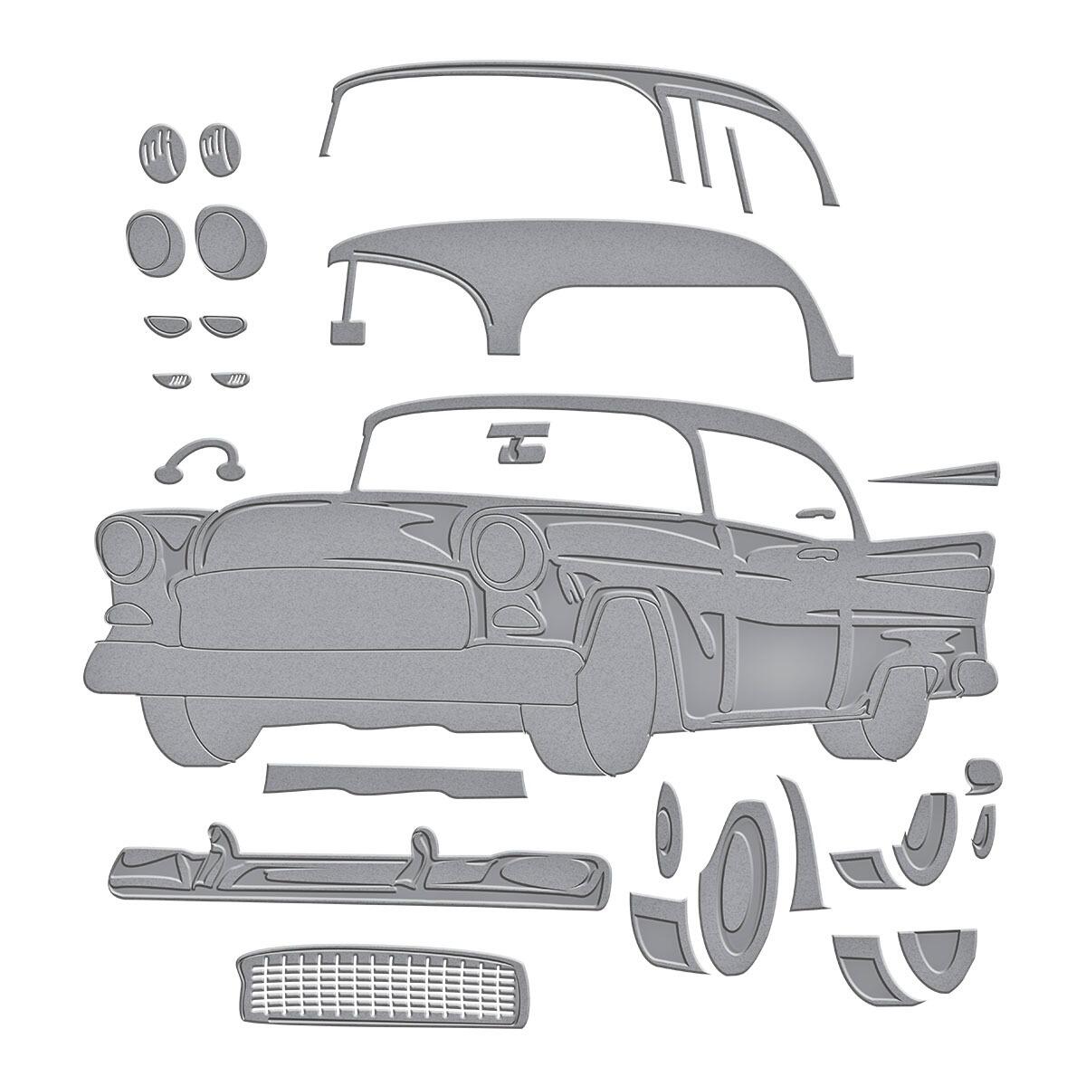 Spellbinders Classic Car Die Set - CraftSource Market: Craft Supplies & Kits Spellbinders > Dies > General > Craft Die Set