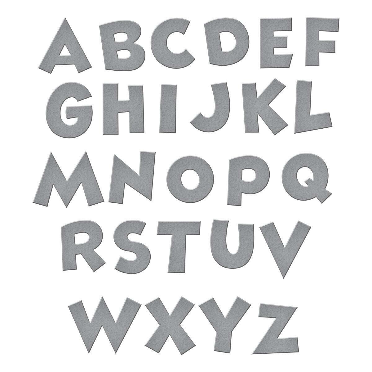 Spellbinders Classic Mouse Alphabet Die Set - CraftSource Market: Craft Supplies & Kits Spellbinders > Dies > Birthday > Craft Die Set