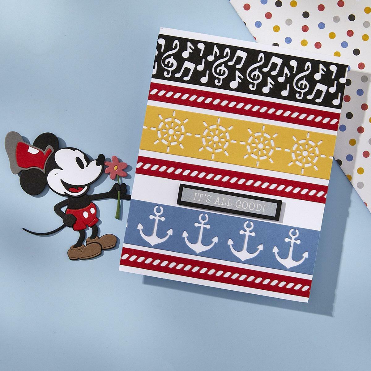 Spellbinders Classic Mouse Borders Die Set - CraftSource Market: Craft Supplies & Kits Spellbinders > Dies > Music > Craft Die Set