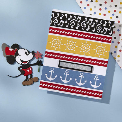 Spellbinders Classic Mouse Borders Die Set - CraftSource Market: Craft Supplies & Kits Spellbinders > Dies > Music > Craft Die Set