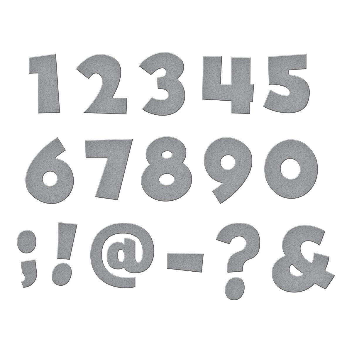 Spellbinders Classic Mouse Numbers & Punctuation Die Set - CraftSource Market: Craft Supplies & Kits Spellbinders > Dies > Birthday > Craft Die Set