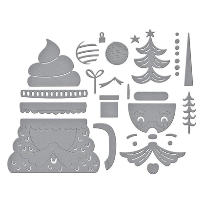 Spellbinders Cocoa Wonderland Die Set - CraftSource Market: Craft Supplies & Kits Spellbinders > Dies > Christmas > Craft Die Set