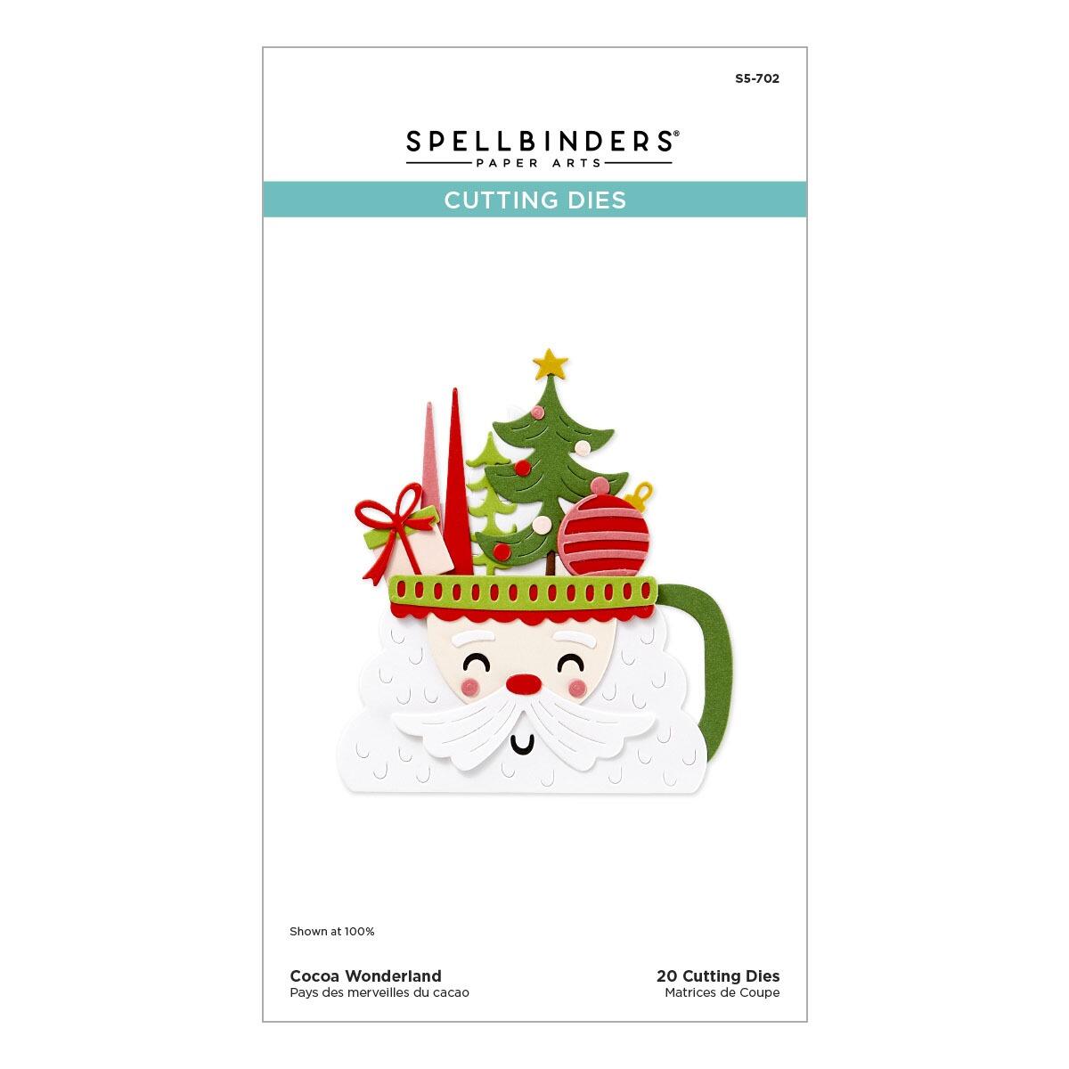 Spellbinders Cocoa Wonderland Die Set - CraftSource Market: Craft Supplies & Kits Spellbinders > Dies > Christmas > Craft Die Set