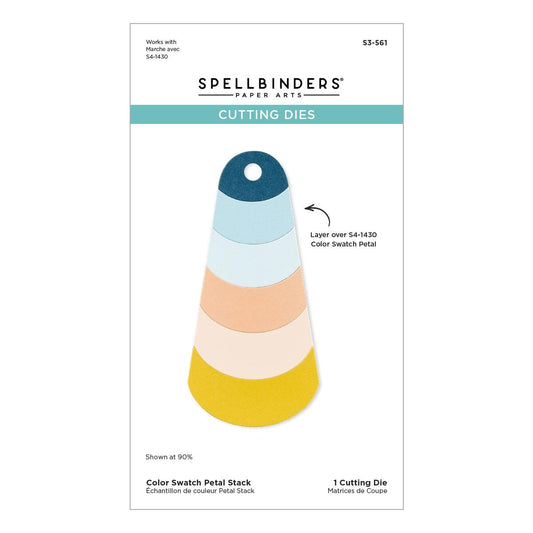 Spellbinders Color Swatch Petal Stack - CraftSource Market: Craft Supplies & Kits Spellbinders > Dies > General > Craft Die Set