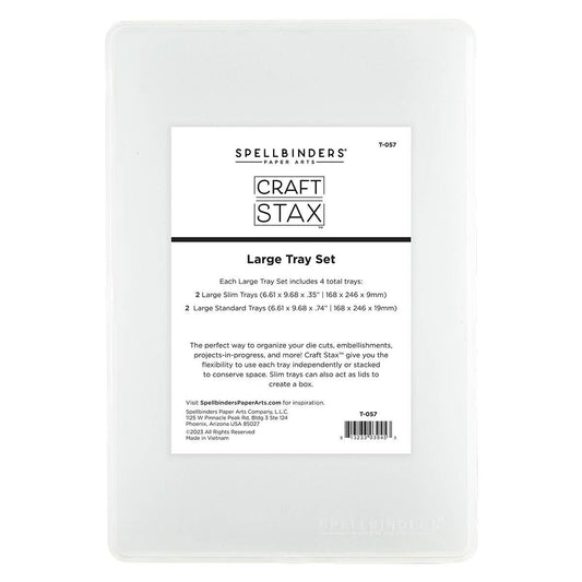 Spellbinders Craft Stax Large Tray Set - CraftSource Market: Craft Supplies & Kits Spellbinders > Dies > General > Craft Die Set