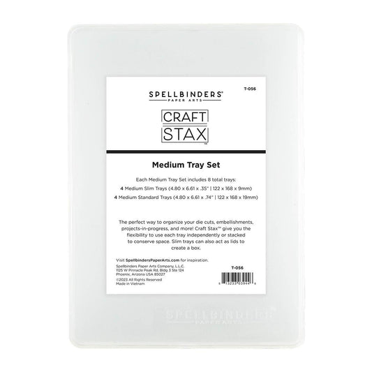 Spellbinders Craft Stax Medium Tray Set - CraftSource Market: Craft Supplies & Kits Spellbinders > Dies > General > Craft Die Set