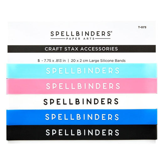 Spellbinders Craft Stax Silicone Bands Large - CraftSource Market: Craft Supplies & Kits Spellbinders > Tools > General > Craft Tool