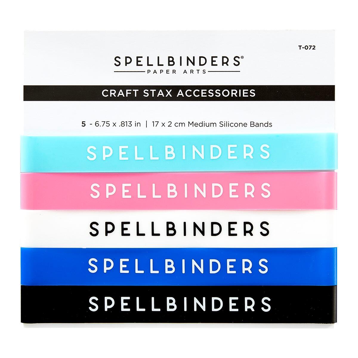 Spellbinders Craft Stax Silicone Bands Medium - CraftSource Market: Craft Supplies & Kits Spellbinders > Tools > General > Craft Tool