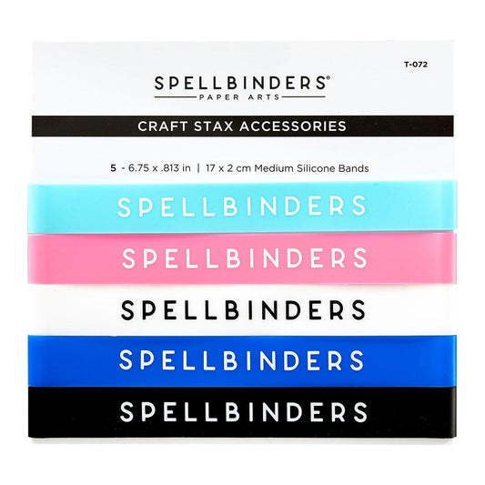 Spellbinders Craft Stax Silicone Bands Medium - CraftSource Market: Craft Supplies & Kits Spellbinders > Tools > General > Craft Tool