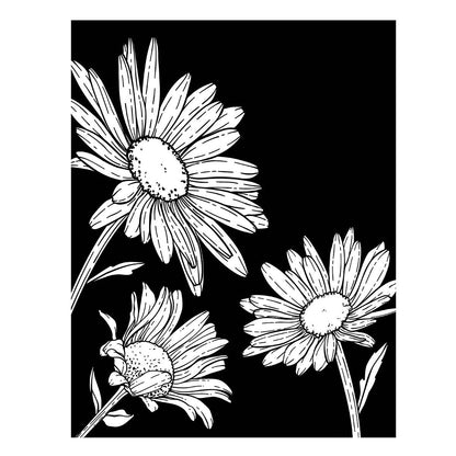 Spellbinders Daisy Trio Press Plates - CraftSource Market: Craft Supplies & Kits Spellbinders > Letterpress > Floral > Craft Press Plate