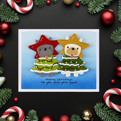 Spellbinders Deck the Paws Clear Stamp & Die Set - CraftSource Market: Craft Supplies & Kits Spellbinders > Stamps > Christmas > Craft Stamp Set