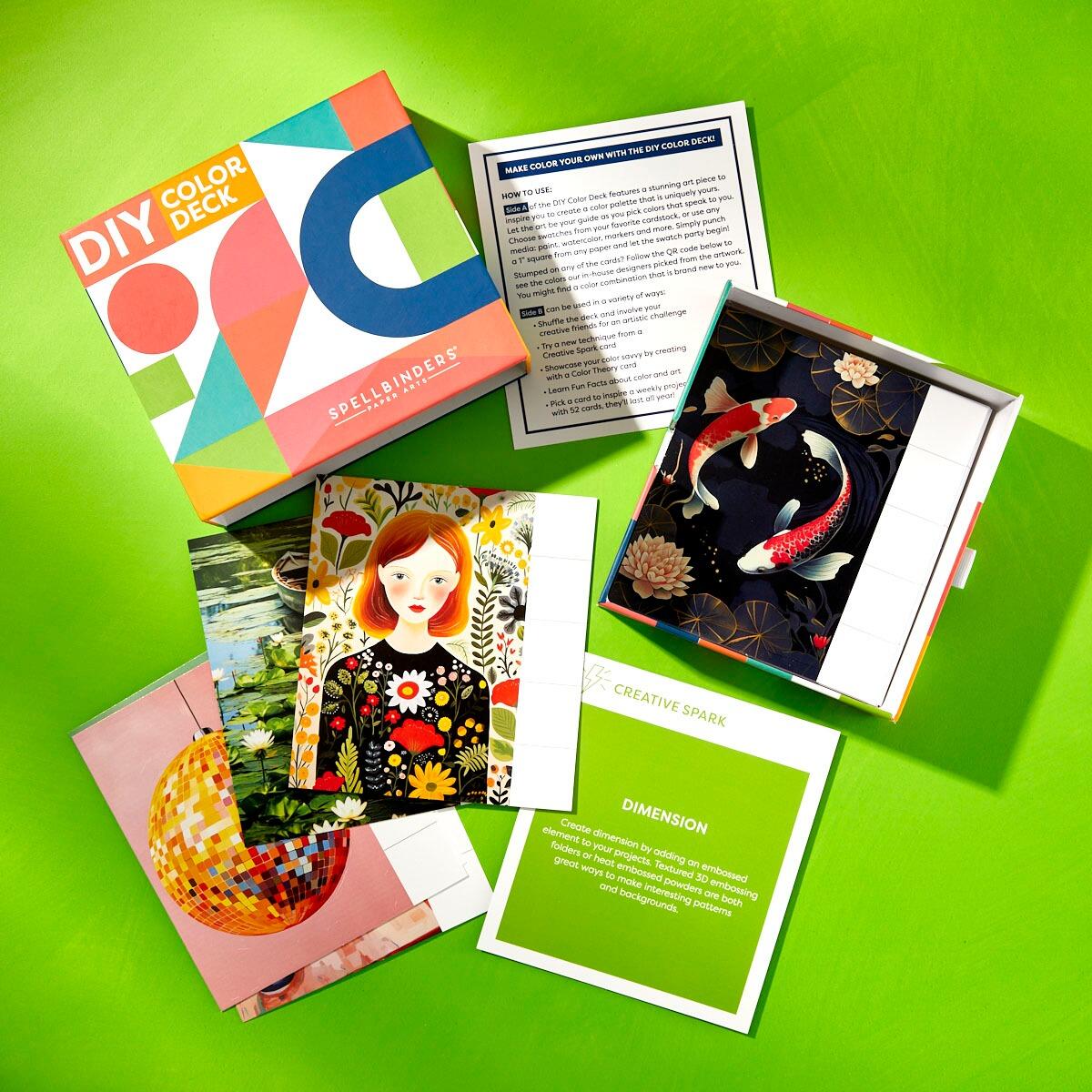 Spellbinders DIY Color Deck System - CraftSource Market: Craft Supplies & Kits Spellbinders > Paper & Card > General > Cardstock