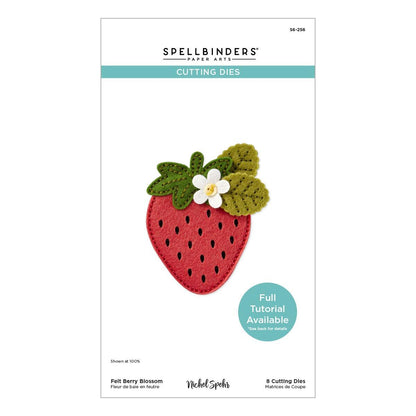 Spellbinders Felt Berry Blossom Die Set - CraftSource Market: Craft Supplies & Kits Spellbinders > Dies > Spring > Craft Die Set