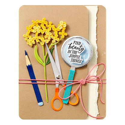 Spellbinders Field Notes Sentiments Stamp Set - CraftSource Market: Craft Supplies & Kits Spellbinders > Kits > Birthday > Craft Kit