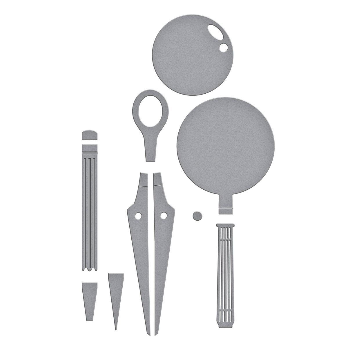 Spellbinders Field Notes Tools Die Set - CraftSource Market: Craft Supplies & Kits Spellbinders > Dies > Music > Craft Die Set