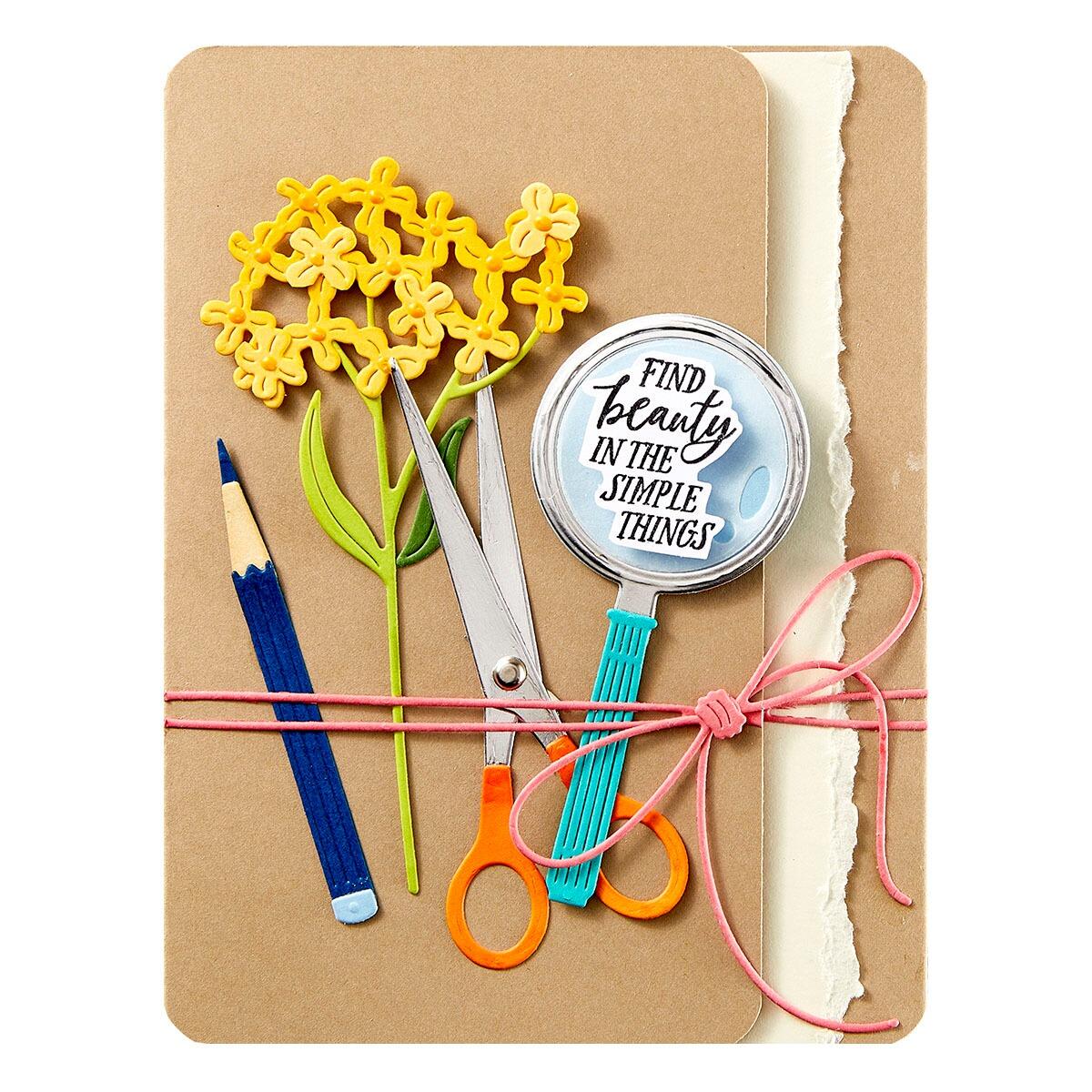 Spellbinders Field Notes Tools Die Set - CraftSource Market: Craft Supplies & Kits Spellbinders > Dies > Music > Craft Die Set