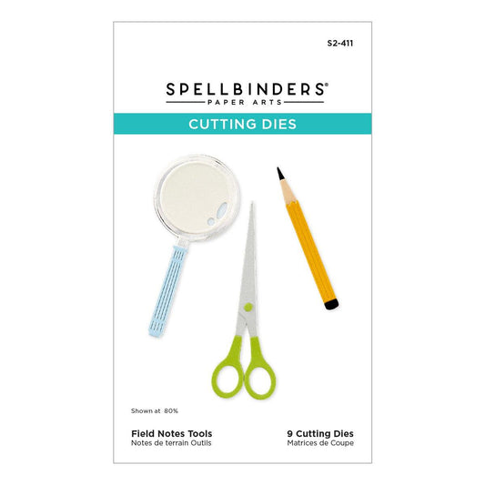 Spellbinders Field Notes Tools Die Set - CraftSource Market: Craft Supplies & Kits Spellbinders > Dies > Music > Craft Die Set