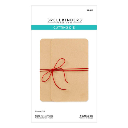 Spellbinders Field Notes Twine Die Set - CraftSource Market: Craft Supplies & Kits Spellbinders > Dies > Music > Craft Die Set