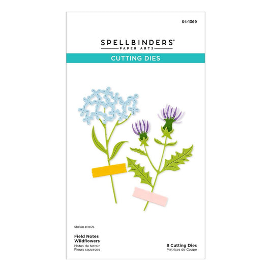 Spellbinders Field Notes Wildflowers Die Set - CraftSource Market: Craft Supplies & Kits Spellbinders > Dies > Floral > Craft Die Set