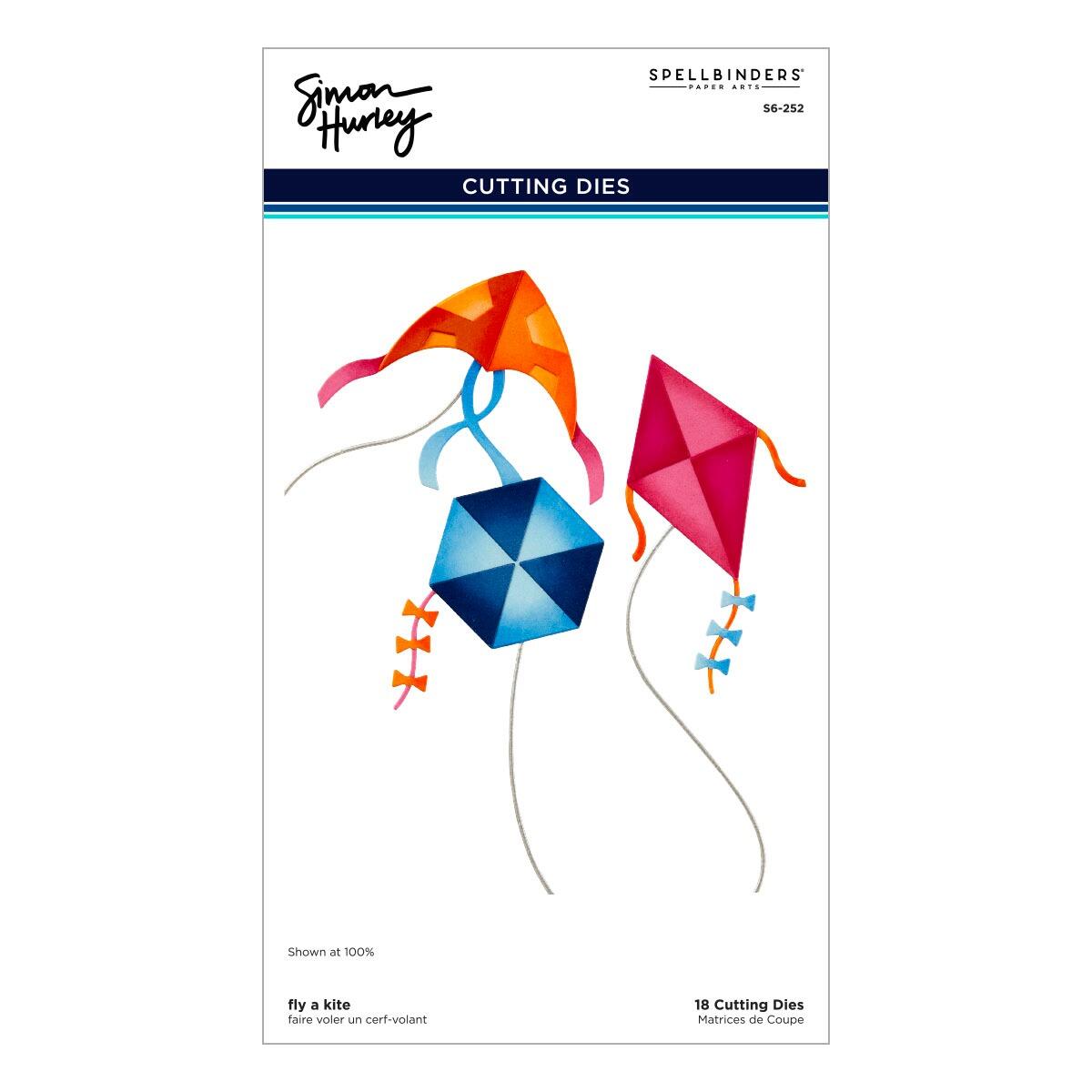 Spellbinders Fly a Kite Die Set - CraftSource Market: Craft Supplies & Kits Spellbinders > Stencils > General > Craft Stencil