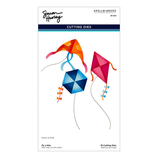 Spellbinders Fly a Kite Die Set - CraftSource Market: Craft Supplies & Kits Spellbinders > Stencils > General > Craft Stencil