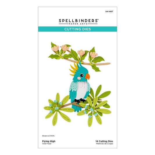 Spellbinders Flying High Die Set - CraftSource Market: Craft Supplies & Kits Spellbinders > Dies > Floral > Craft Die Set