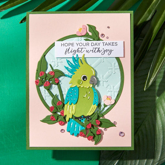 Spellbinders Flying High Die Set - CraftSource Market: Craft Supplies & Kits Spellbinders > Dies > Floral > Craft Die Set