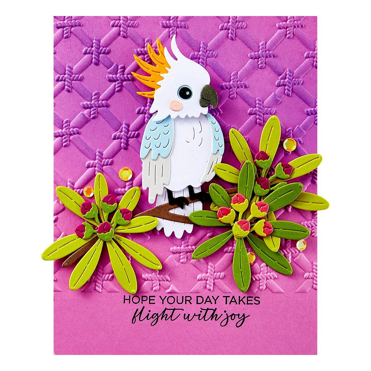 Spellbinders Flying High Die Set - CraftSource Market: Craft Supplies & Kits Spellbinders > Dies > Floral > Craft Die Set