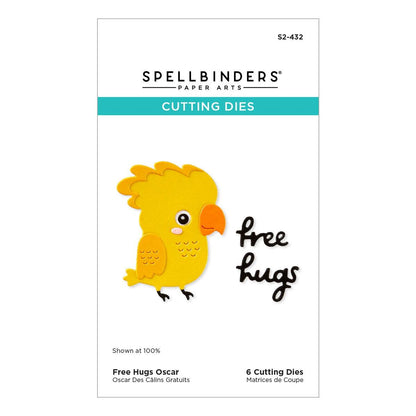 Spellbinders Free Hugs Oscar Die Set - CraftSource Market: Craft Supplies & Kits Spellbinders > Dies > Spring > Craft Die Set