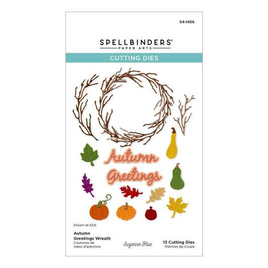 Spellbinders Greetings Wreath Die Set - CraftSource Market: Craft Supplies & Kits Spellbinders > Dies > General > Craft Die Set