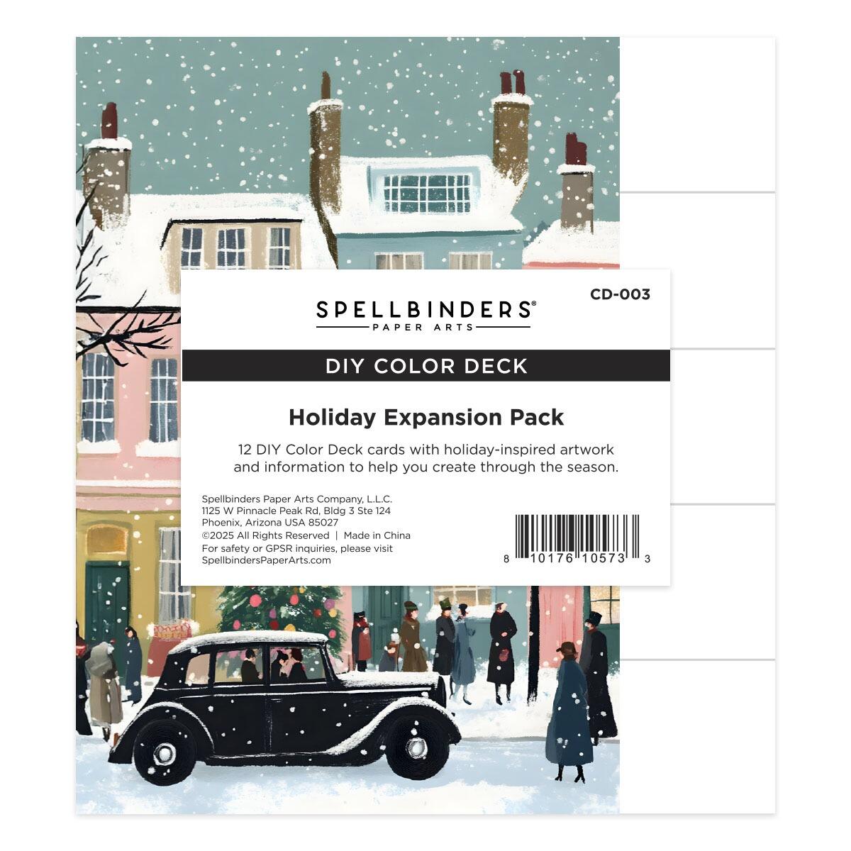 Spellbinders Holiday DIY Color Deck Expansion Pack - CraftSource Market: Craft Supplies & Kits Spellbinders > Paper & Card > Christmas > Cardstock