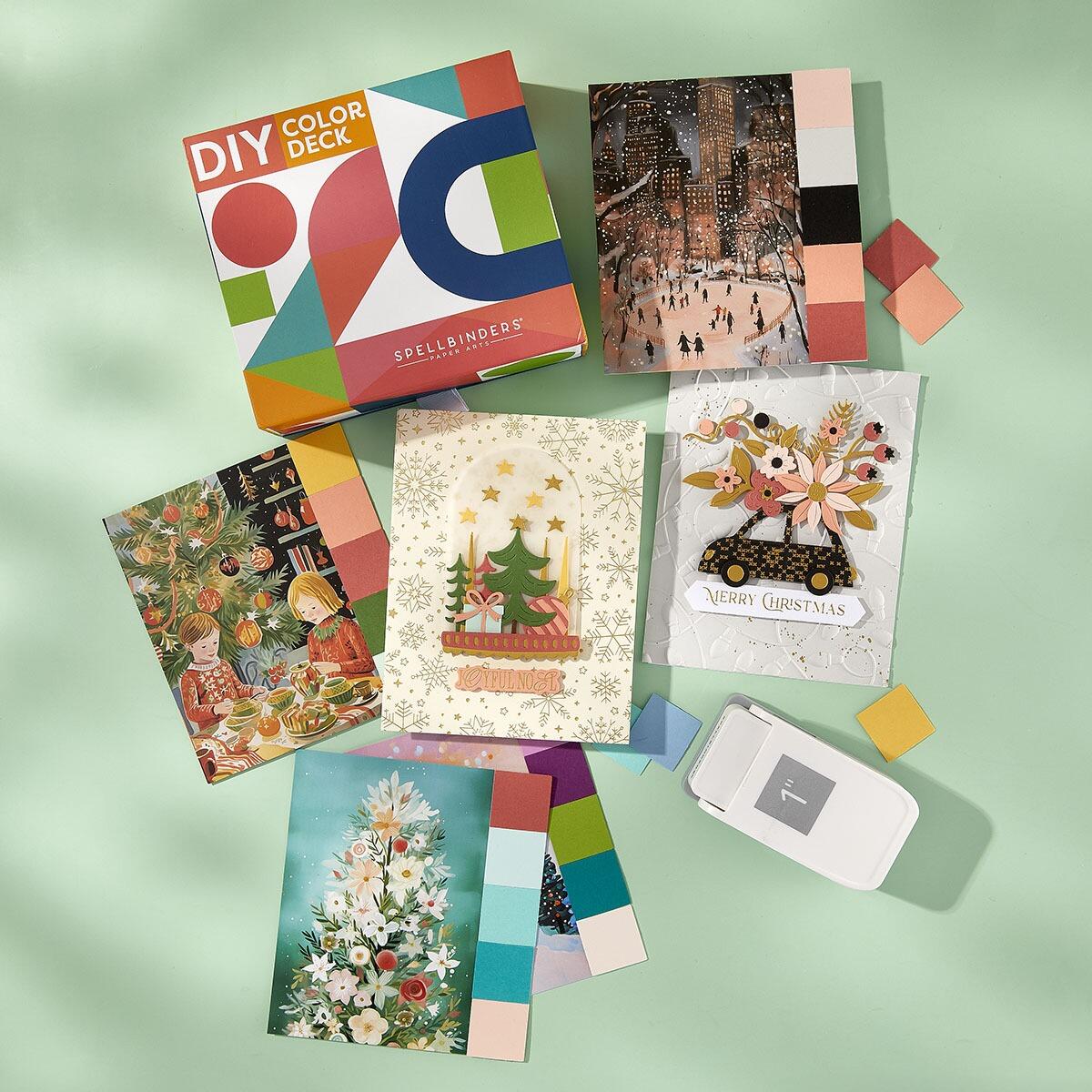 Spellbinders Holiday DIY Color Deck Expansion Pack - CraftSource Market: Craft Supplies & Kits Spellbinders > Paper & Card > Christmas > Cardstock