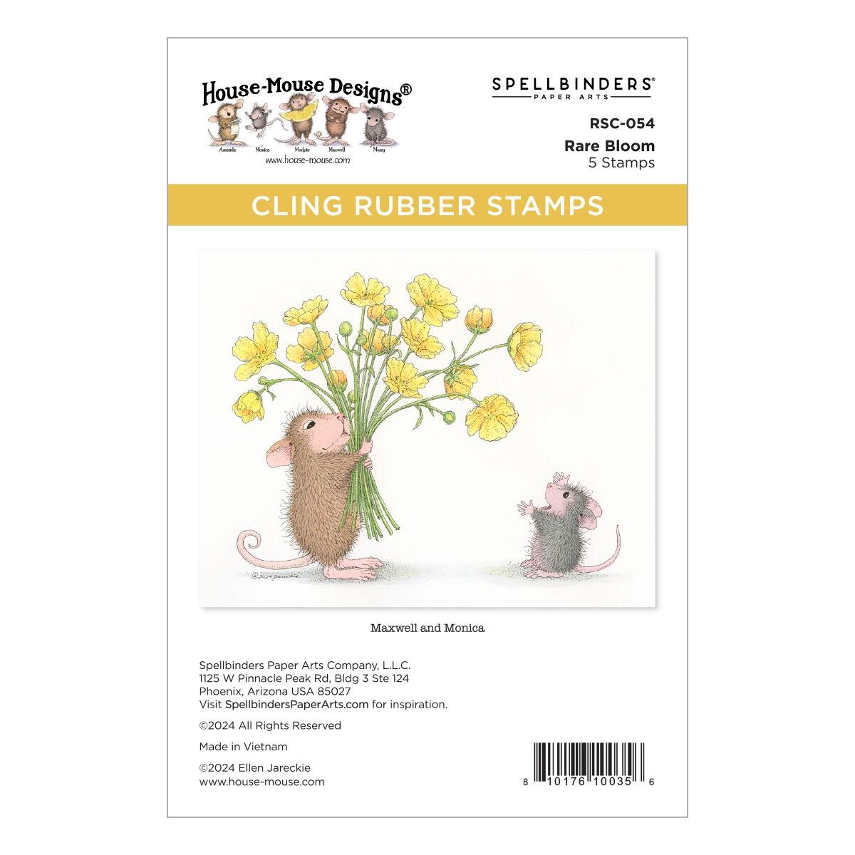 Spellbinders House Mouse Rare Bloom Collector Bundle - CraftSource Market: Craft Supplies & Kits Spellbinders > Bundles > Birthday > Craft Bundle