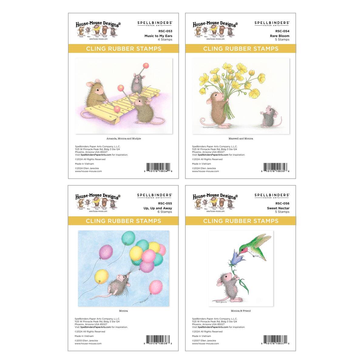 Spellbinders House Mouse Rare Bloom Collector Bundle - CraftSource Market: Craft Supplies & Kits Spellbinders > Bundles > Birthday > Craft Bundle