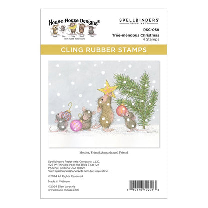 Spellbinders House Mouse Tree mendous Christmas Collector Bundle - CraftSource Market: Craft Supplies & Kits Spellbinders > Bundles > Christmas > Craft Bundle