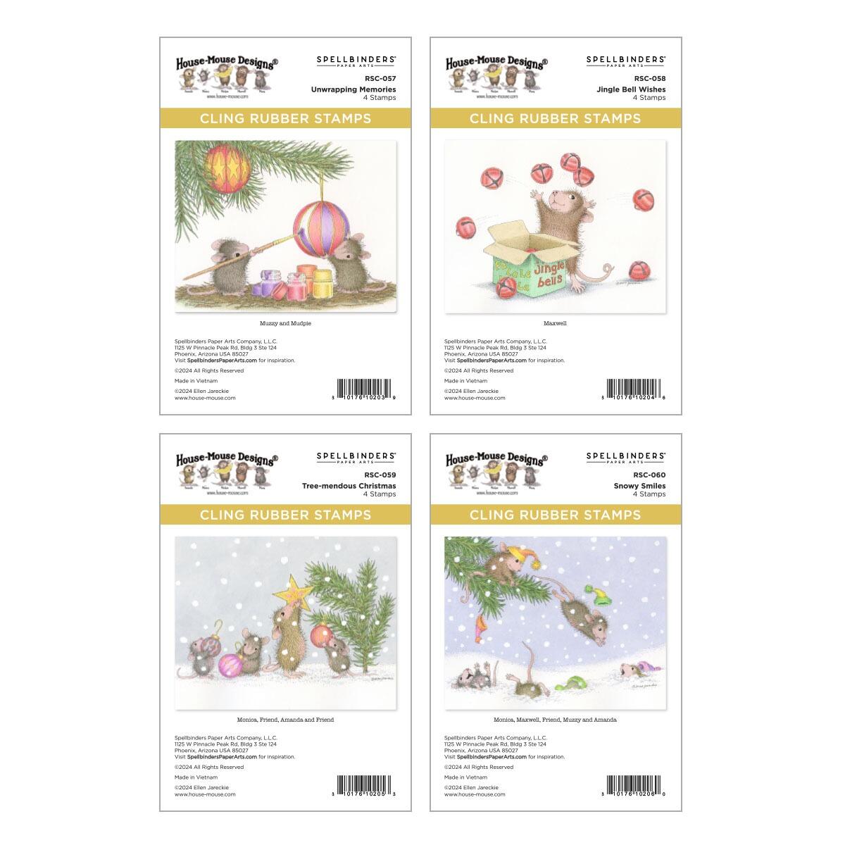 Spellbinders House Mouse Tree mendous Christmas Collector Bundle - CraftSource Market: Craft Supplies & Kits Spellbinders > Bundles > Christmas > Craft Bundle